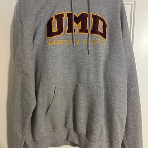 Gray UMD Hoodie